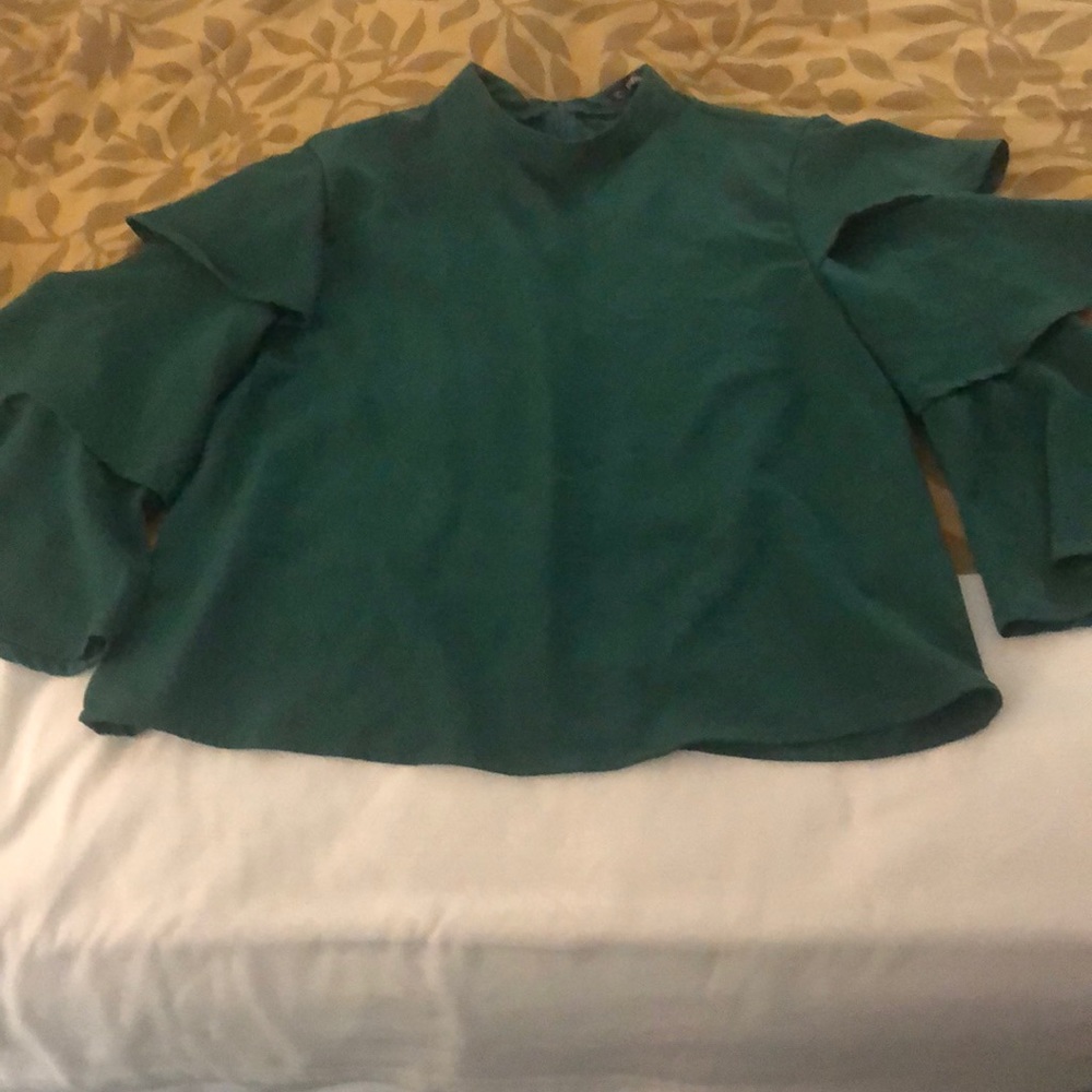 Mock neck top